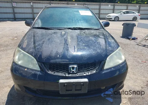 2004 Honda Civic Ex из США, поврежденный, VIN 1HGEM229X4L053375